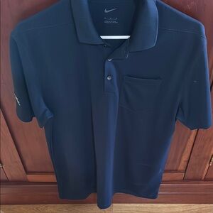 Nike Men's Dark Blue Polo Shirt